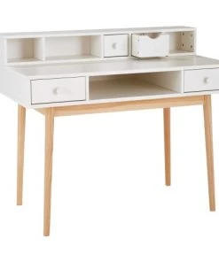 Maisons Du Monde Bureaux Enfant Module De Rangement Pour Bureau 2 Tiroirs Blanc -Armoires enfant Soldes module de rangement pour bureau 2 tiroirs blanc 1000 7 33 170347 3