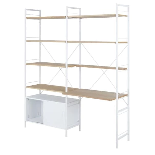 Maisons Du Monde Bibliothèques Et étagères Enfant Plateau De Bureau Modulable En Placage Chêne 8 Maisons Du Monde Bibliothèques Et étagères Enfant Plateau De Bureau Modulable En Placage Chêne – Image 6
