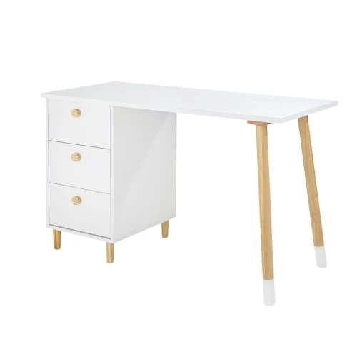 Maisons Du Monde Bureaux Enfant Plateau Pour Bureau Blanc L120 8 Maisons Du Monde Bureaux Enfant Plateau Pour Bureau Blanc L120 – Image 6