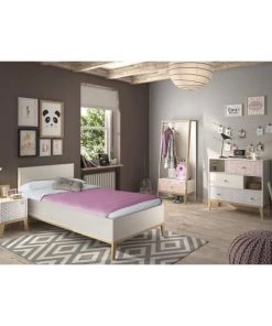 Calicosy Armoires Enfant Portant 1 Tiroir Avec Fond - Marron -Armoires enfant Soldes portant 1 tiroir avec fond marron 1