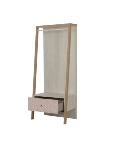 Calicosy Armoires Enfant Portant 1 Tiroir Avec Fond - Marron -Armoires enfant Soldes portant 1 tiroir avec fond marron 4