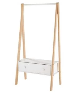 Maisons Du Monde Rangements Ados Portant 1 Tiroir Blanc