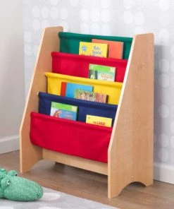 KidKraft Bibliothèques Et étagères Enfant Rangement Livres Enfant Couleurs Vives -Armoires enfant Soldes rangement livres enfant couleurs vives 3