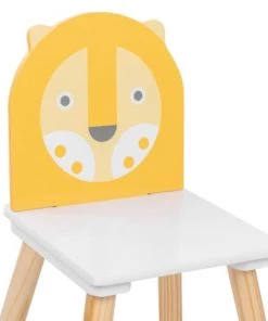 Beeloom Bureaux Enfant Table Pour Enfants En Bois Naturel Jaune Multifonctionnelle 10 Beeloom Bureaux Enfant Table Pour Enfants En Bois Naturel Jaune Multifonctionnelle -Armoires enfant Soldes table pour enfants en bois naturel jaune multifonctionnelle 2