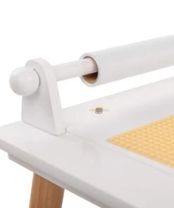 Beeloom Bureaux Enfant Table Pour Enfants En Bois Naturel Jaune Multifonctionnelle 11 Beeloom Bureaux Enfant Table Pour Enfants En Bois Naturel Jaune Multifonctionnelle -Armoires enfant Soldes table pour enfants en bois naturel jaune multifonctionnelle 3