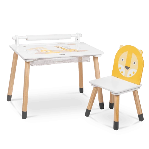 Beeloom Bureaux Enfant Table Pour Enfants En Bois Naturel Jaune Multifonctionnelle 2 Beeloom Bureaux Enfant Table Pour Enfants En Bois Naturel Jaune Multifonctionnelle