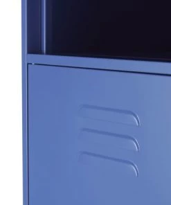 Maisons Du Monde Armoires Enfant Vestiaire 1 Porte 1 Niche En Métal Bleu -Armoires enfant Soldes vestiaire 1 porte 1 niche en metal bleu 1000 12 32 225245 3