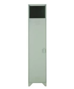 Maisons Du Monde Armoires Enfant Vestiaire 1 Porte 1 Niche En Métal Vert Clair
